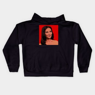 catherine zeta jones Kids Hoodie